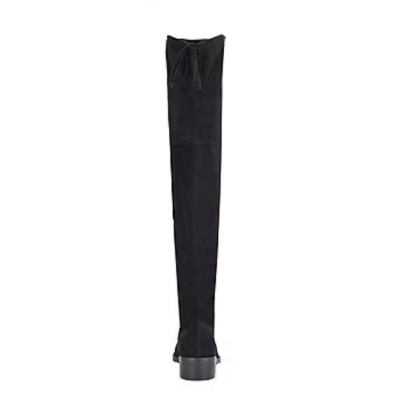 UNISA women's MAYZII over the knee boots (black fabric upper) - Picture 3 of 12